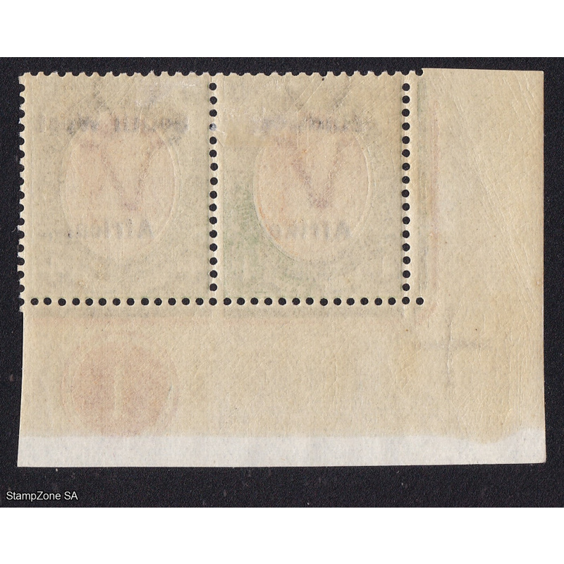 Test Listing 1 (7 day Auction) SWA KGV 4d Kings Head, Very Fine Mint Pair SACC xxx (var), LMM Cat val Rxxx